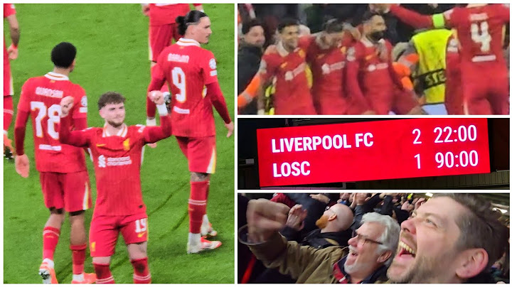SALAH AND ELLIOTT SEAL THE WIN! LIVERPOOL 2-1 LILLE (LOSC) | MATCH VLOG - CHAMPIONS LEAGUE