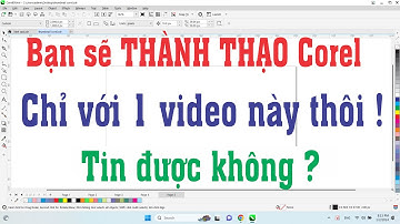 học corel từ cơ bản đến nâng cao full video, học thiết kế đồ họa .