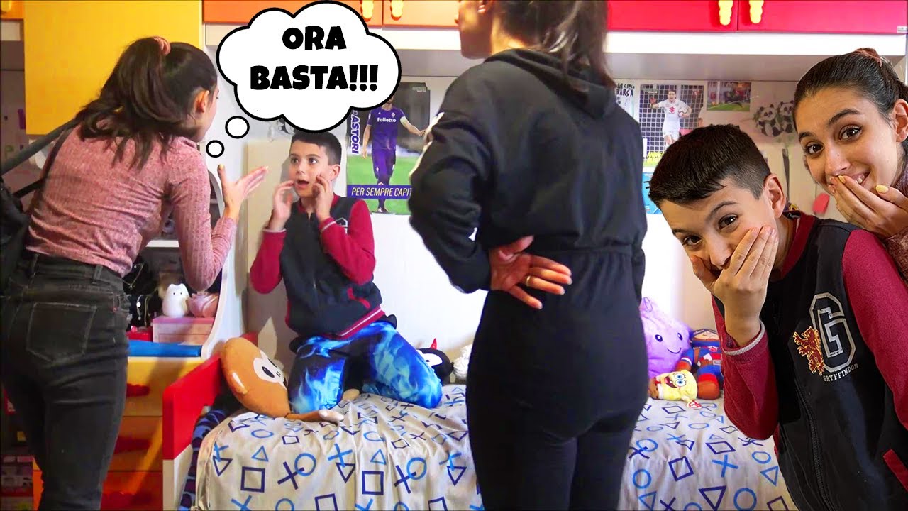 SCHERZO A MAMMA: NON TORNO PIU' A CASA - BRUTTO LITIGIO CON PIPPO!!🙊😂