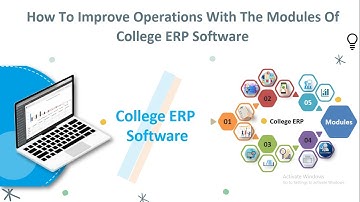 How to Improve Operations with College ERP Software