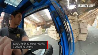 Baumann 120v electric sideloader fleet at Heuvelman by Baumann Sideloaders Srl 753 views 1 year ago 2 minutes, 44 seconds