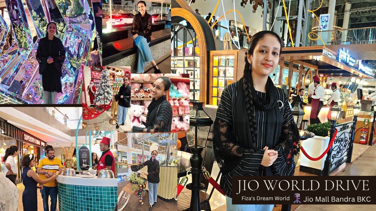 Jio World Drive Jio World Mall Tour Jio World Drive Mall BKC Mumbai Luxurious Premium Mall