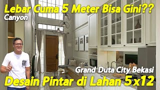 Rumah Art Deco Open Space Start dari 700 Jutaan, Canyon, Grand Duta City Bekasi