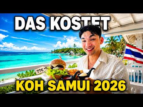 This is how EXPENSIVE Koh Samui REALLY is😱 My actual costs