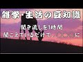 【睡眠用 雑学】料理・食べ物。少しゆっくりに読んでいきますね。【聞き流し】【豆知識】【脳トレ 高齢者】014