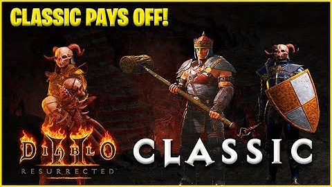 Classic Pays Off! D2C Crash Course & Builds [Diablo 2 Resurrected Basics]