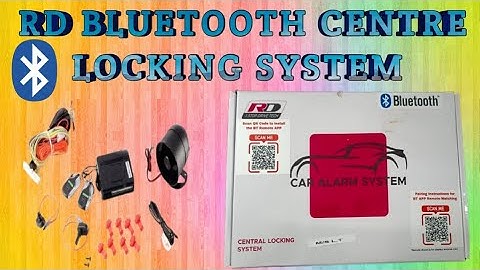 RD BLUETOOTH CENTER LOCKING SYSTEM ! RD REMOTE MATCHING ! RD REMOTE PROGR ! HOW TO CENTER LOCK match
