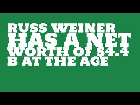 Video: Russ Weiner nettoverdi: Wiki, gift, familie, bryllup, lønn, søsken
