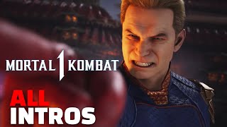 Homelander All Intros Dialogues In Mortal Kombat 1