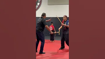 SGM Kingi And GM Ducay Demonstrate Kajukenbo Escrima 