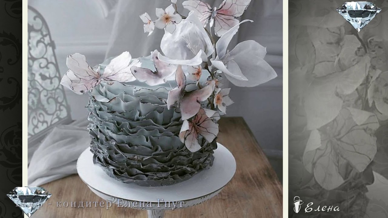 Невероятные торты от волшебницы --кондитера из Калининграда Елены Гнут...  Музыка Сергея Аверьянова