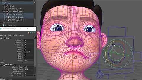 Auto Mouth rig and skin Maya 2022 python 3