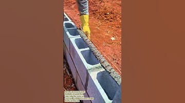 Precise Concrete Block Laying – Transforming Raw Materials into a Solid Wall