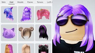 OMG FREE HAIR ROBUX ITEMS! 😳😱 (Compilation)