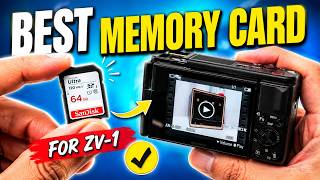 Memory Card for Sony ZV 1 | This is The Best Option!