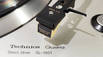 Technics EPC-205C-II H (205C-IIX stylus) on Technics SL-1501 turntable working video