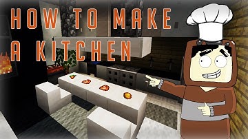 How To Build A Kitchen Using Invisible Item frames: Minecraft 1.16