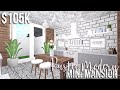 Rustic Modern Mini Mansion | Bloxburg Roblox | GamingwithV