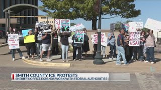 Smith County residents voice frustration with Sheriff’s Office over immigration policies, new ICE ag