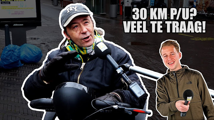 Straatvraag: 30 km per uur? 'Dat is echt veel te traag!'