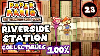 Riverside Station, All Collectibles 100% - Paper Mario The Thousand Year Door - Walkthrough Part 23