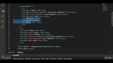 React Logout functionality how to build.How to change NavBar on logout.How to change state on logout