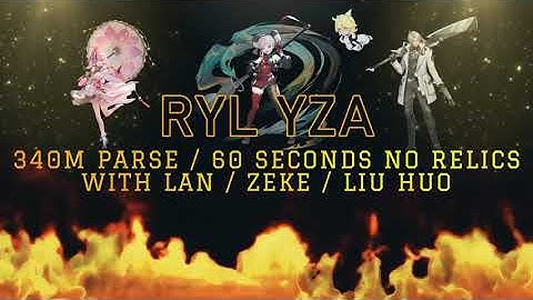 TOWER OF FANTASY PARSE 340M / 60 SECONDS WITH LAN / ZEKE / LIU HUO - NO RELICS !