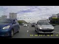 Видеорегистратор для мотоцикла AVS0710DVR | задняя камера, условия записи: город, день