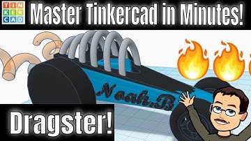 Design A Terrific Tinkercad Dragster | Freaky FAST! #TinkerTogether