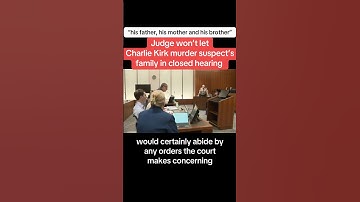 Judge Won’t Let Charlie Kirk Murder Suspect’s Family In Closed Hearing