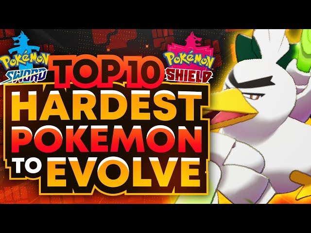 Pokémon Sword & Shield: The 10 Hardest Pokémon To Catch, Ranked
