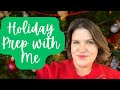 Vlog christmas decorate and prep with me when christmas hurts