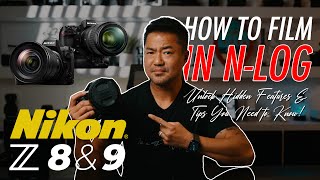 Nikon Z8 & Z9: How to Film in N-LOG, Unlock the Hidden Features & Everything You Need to Know by Myong | Camera to Freedom 3,587 views 1 month ago 12 minutes, 6 seconds
