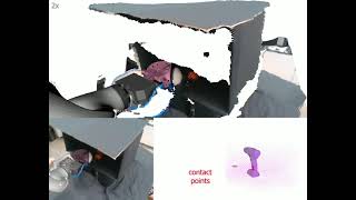 CHSEL: Producing Diverse Plausible Pose Estimates from Contact and Free Space Data