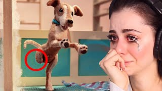 Reacting to the SADDEST animations  TRY NOT TO CRY CHALLENGE