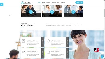 Arient - Business Consulting and Professional Services HTML Template