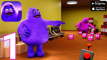 Grimace Monster Scary Survival - Gameplay Walkthrough Part 1 (iOS, Android)