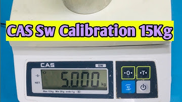Cas SW Series Calibration | How To Calibrate Your Digital Scale Step By Step!