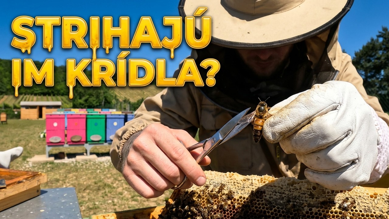Odvrátená strana včelárstva: včelám sa strihajú krídla. Prečo? 🐝