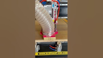 UK customer speaks highly of Blue Elephant 1325ATC CNC router with horizontal spindle