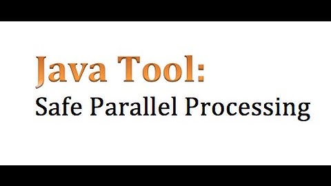 Sharing Video #2 - Safe Parallel Processing