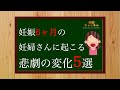 【妊娠6ヶ月】悲劇の変化が訪れる妊娠6ヶ月の様子とこの時期にやっておくと良いケア