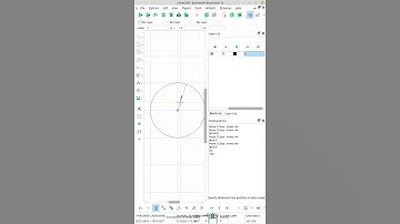 How to Add Radius Dimension For A Circle in Librecad #librecad #excel #cad #geometry #autocad #free