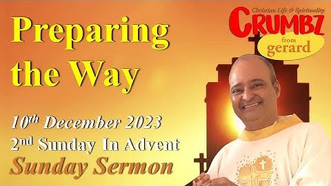 For Sunday 10th December 2023 – 2nd Sunday in Advent Year B – Mk 1:1-3