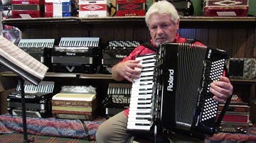 Nick on the Roland FR-3x