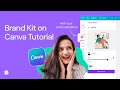 Add your brand kit to Canva! How to add your brand colors to Lottie animations, template & more