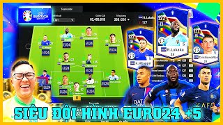 I Love Xây Dựng Siêu Đội Hình EU24 ( UEFA EURO 2024 ) KHỦNG NHẤT FC ONLINE: RONALDO, MBAPPE, LUKAKU