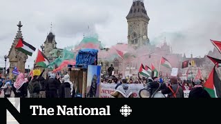 Hate speech investigation follows proPalestinian rally on Parliament Hill