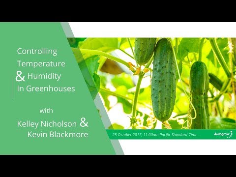 Controlling Temperature and Humidity in Greenhouses