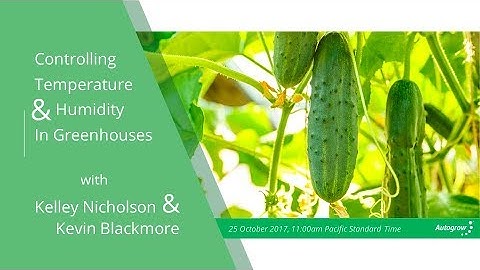Controlling Temperature and Humidity in Greenhouses